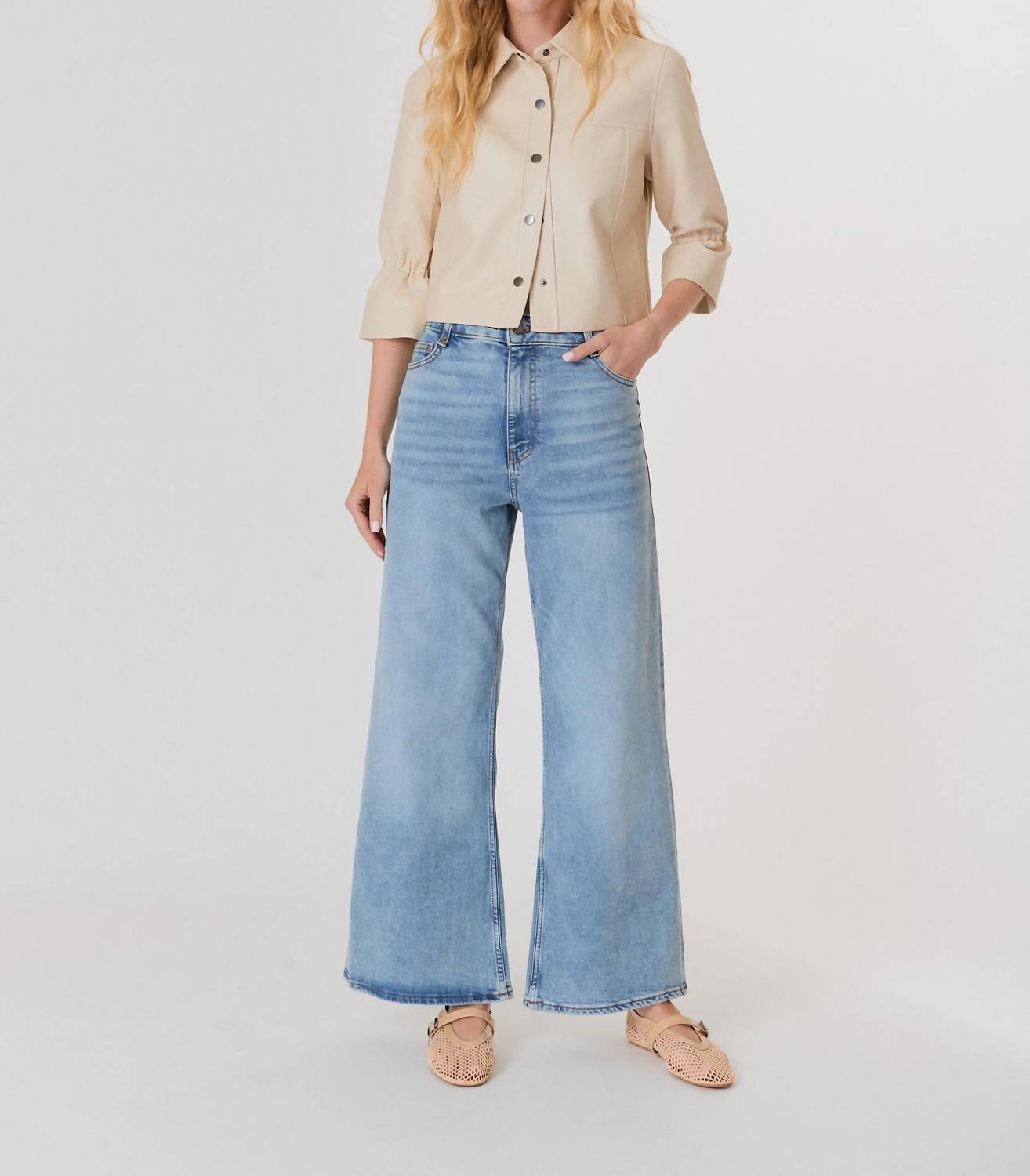 J. Society - Ruffle Sleeve Jacket
