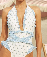 Montce - Tropez Ruffle Edge One-piece Swimsuit