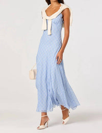 Astr - Maeryn Ruffle Trim Maxi Dress