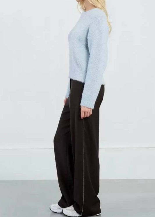 Lili Sidonio - Miah Frost Plush Crewneck Sweater