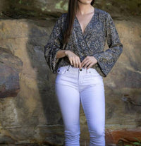 Cienna - Astrid Wrap Top