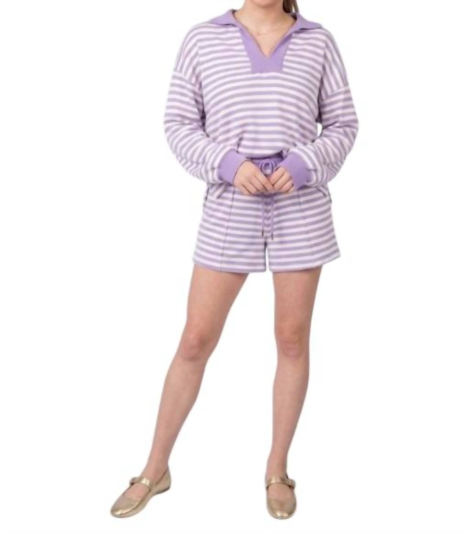 Entro - Presley Loungewear Striped Set