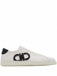 Salvatore Ferragamo - Men's Double Gancini Sneakers