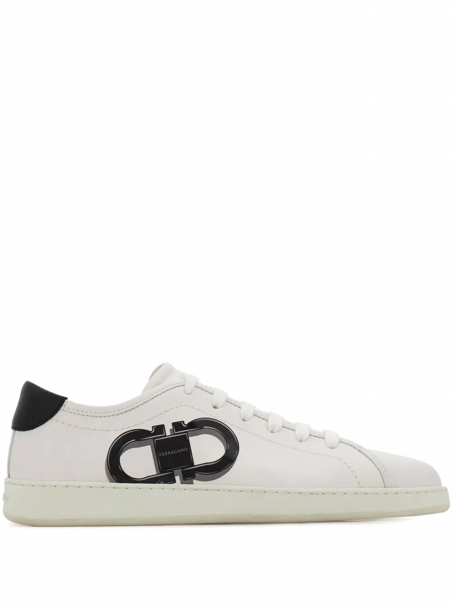 Salvatore Ferragamo - Men's Double Gancini Sneakers