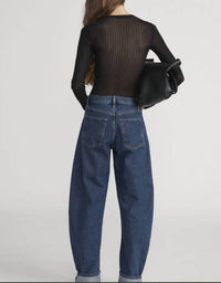 Frame - Mesh Polka Dot Top