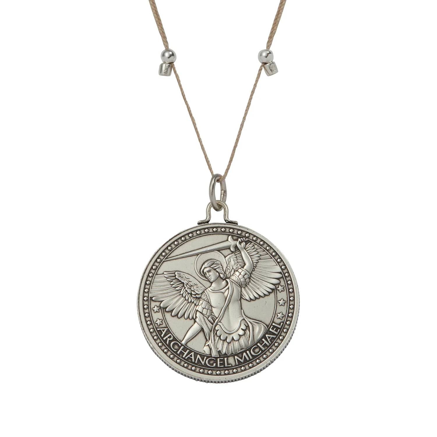 &Livy - Women's Mother Mary and Archangel Michael Protection Necklace