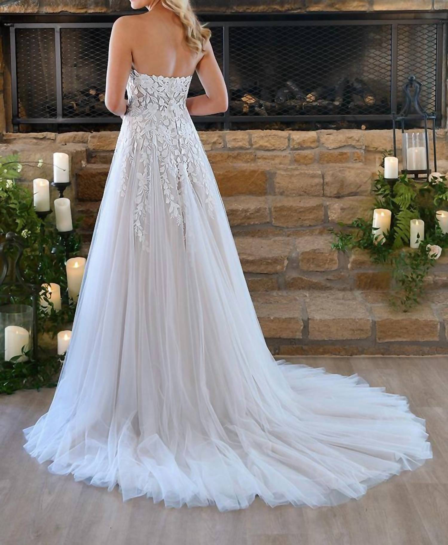 Stella York - Strapless Ballerina Inspired Wedding Dress