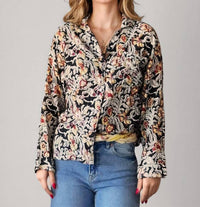 Maison Hotel - DUDU pina colada print Blouse