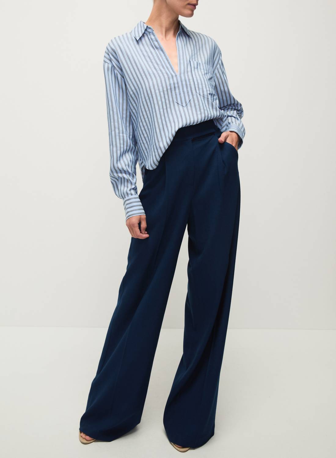 Veronica Beard - Khai Striped Top