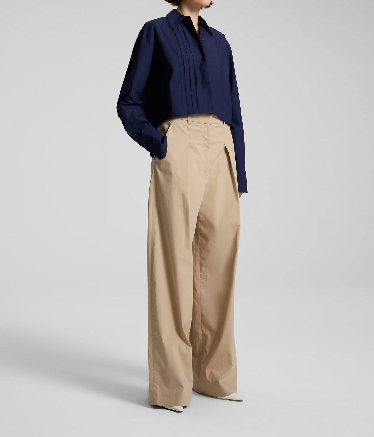A.L.C. - Cam Cropped Tux Top