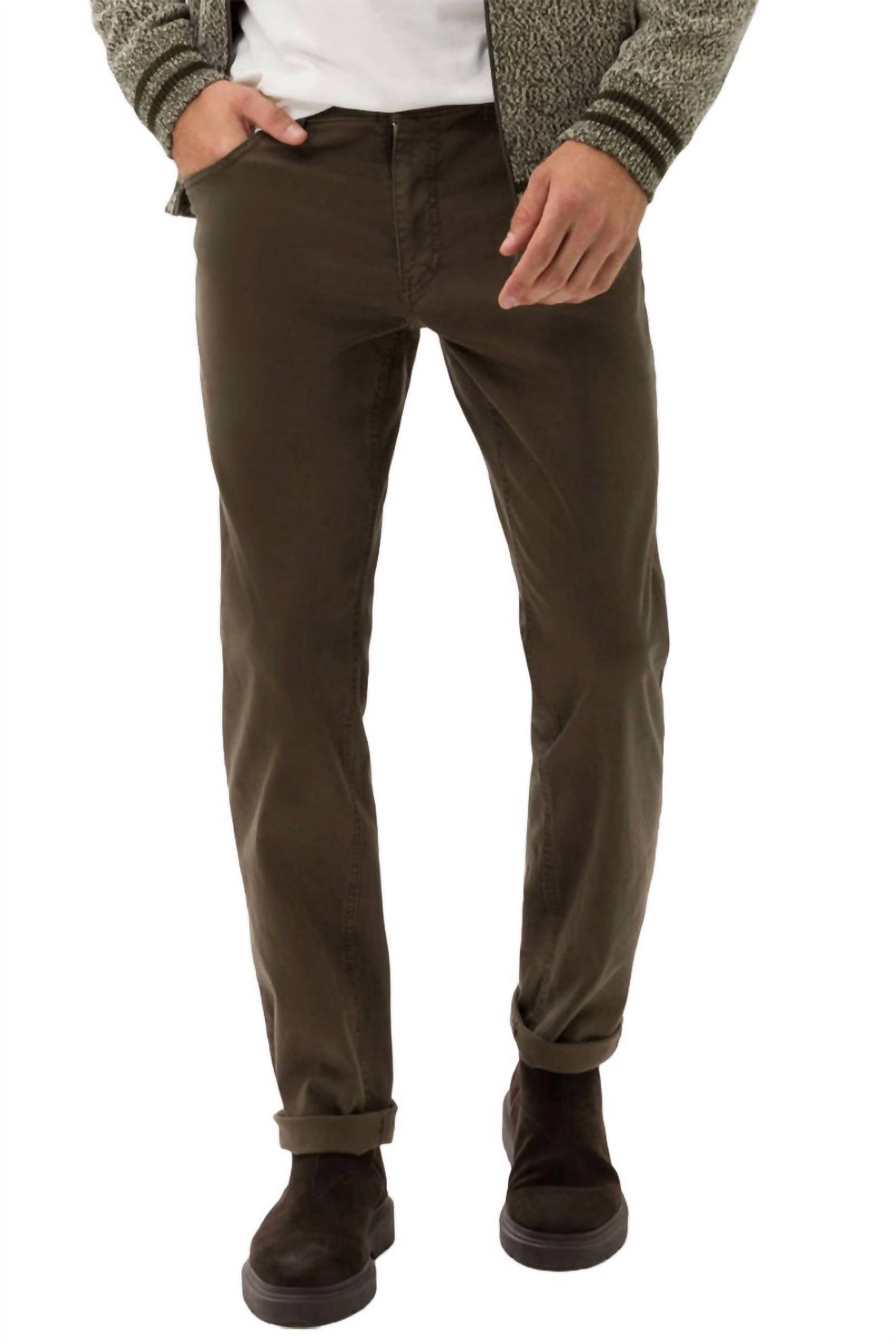 Brax Cooper Fancy Pants in deep pine - men's jeans