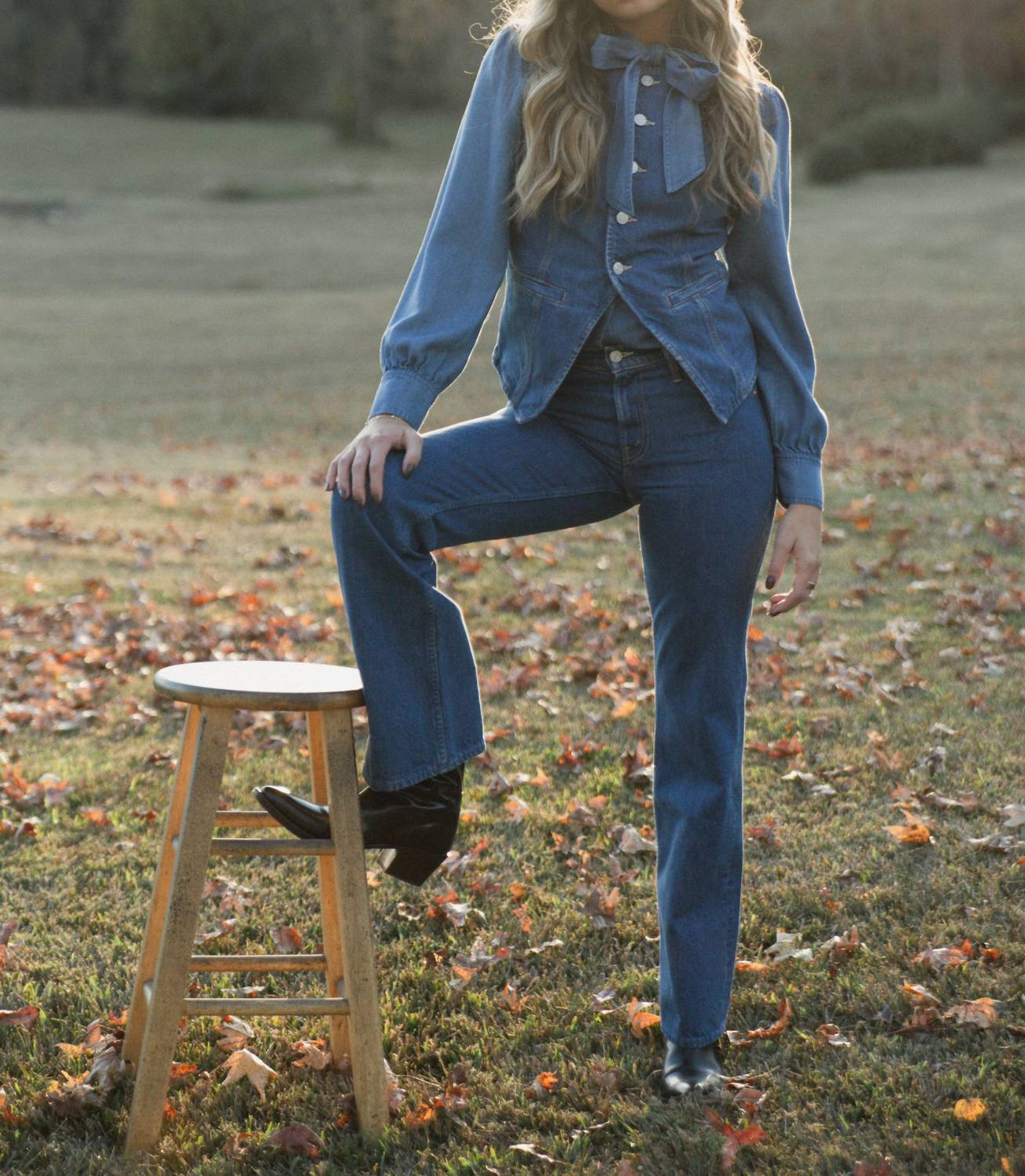 Mother Bookie Prep Sneak High-rise Bootcut Jeans in this is how i roll - women's jeans - view 5