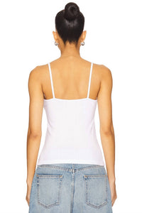 Donni. - Pointelle Cami Tank