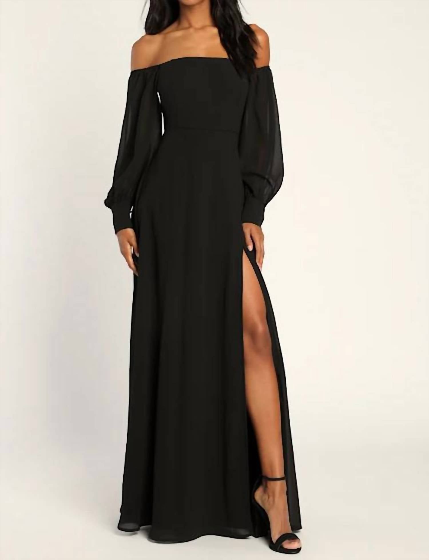 Lulus - Women's Feel The Romance Maxi Dress