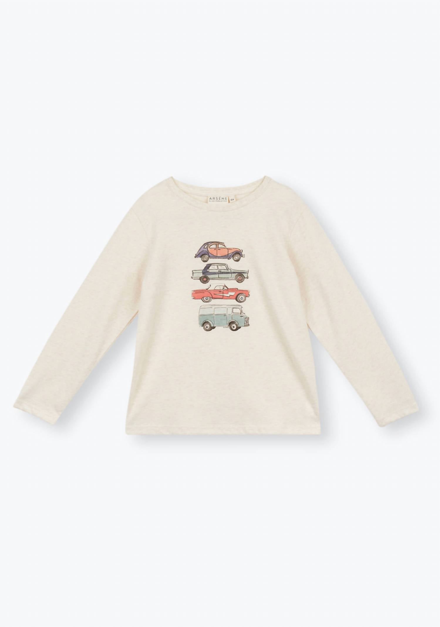 Arsène Et Les Pipelettes - Cars Organic T-Shirt