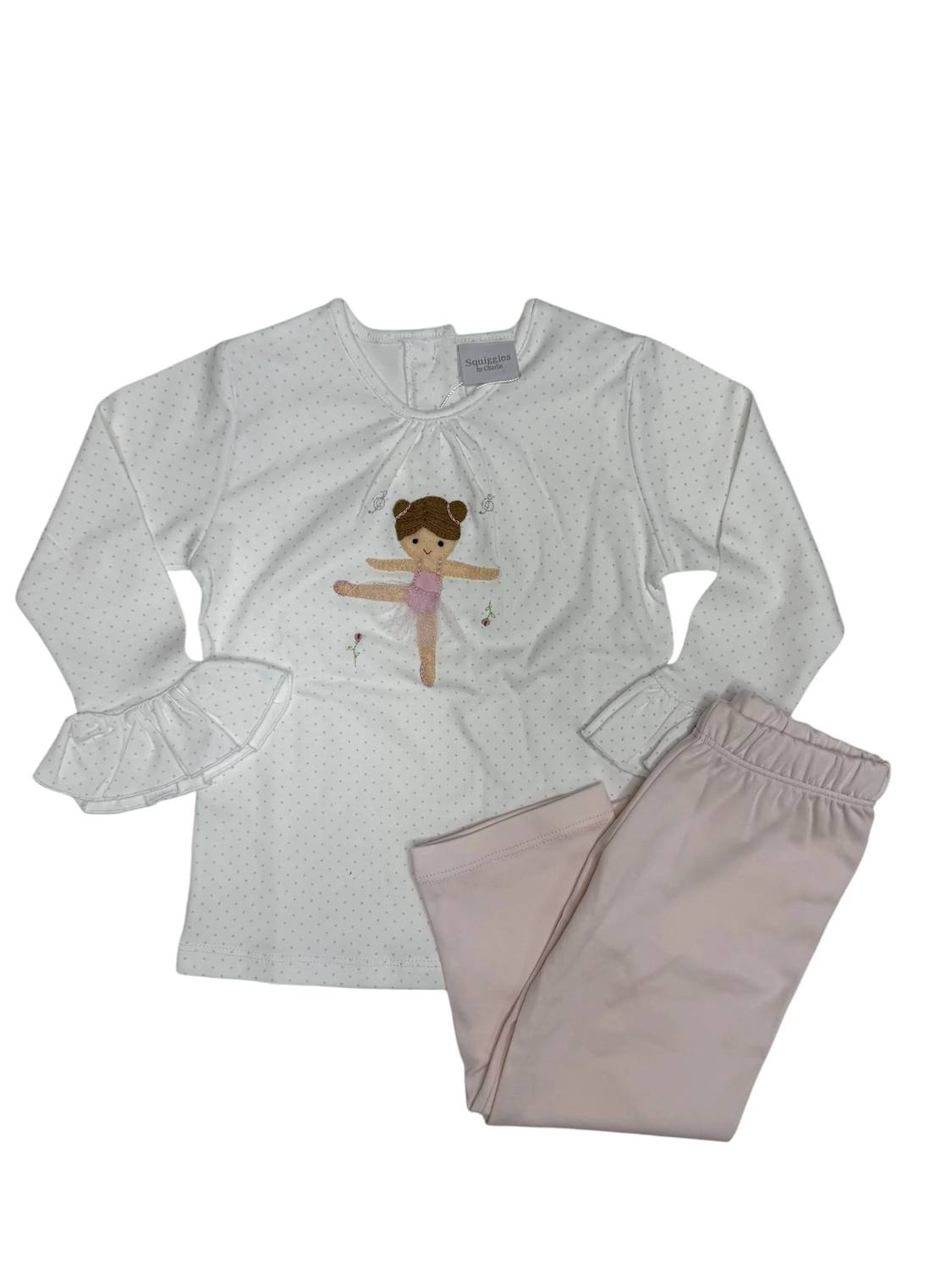 Squiggles - Girl's Betsy Ballerina Pant Set