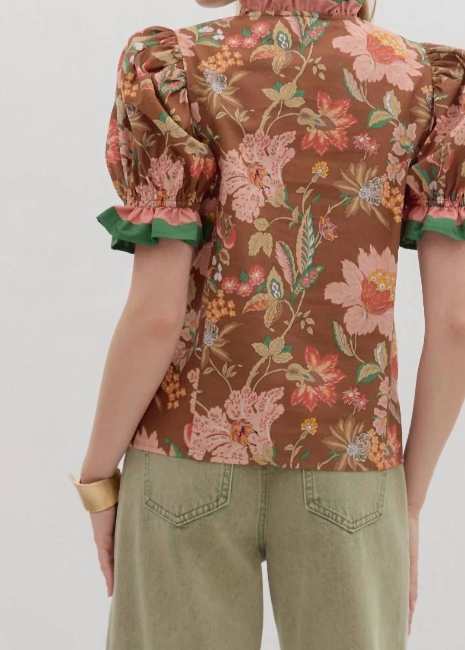 Entro - Floral Top