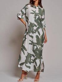 Urban Daizy - Tropical Palm Dress