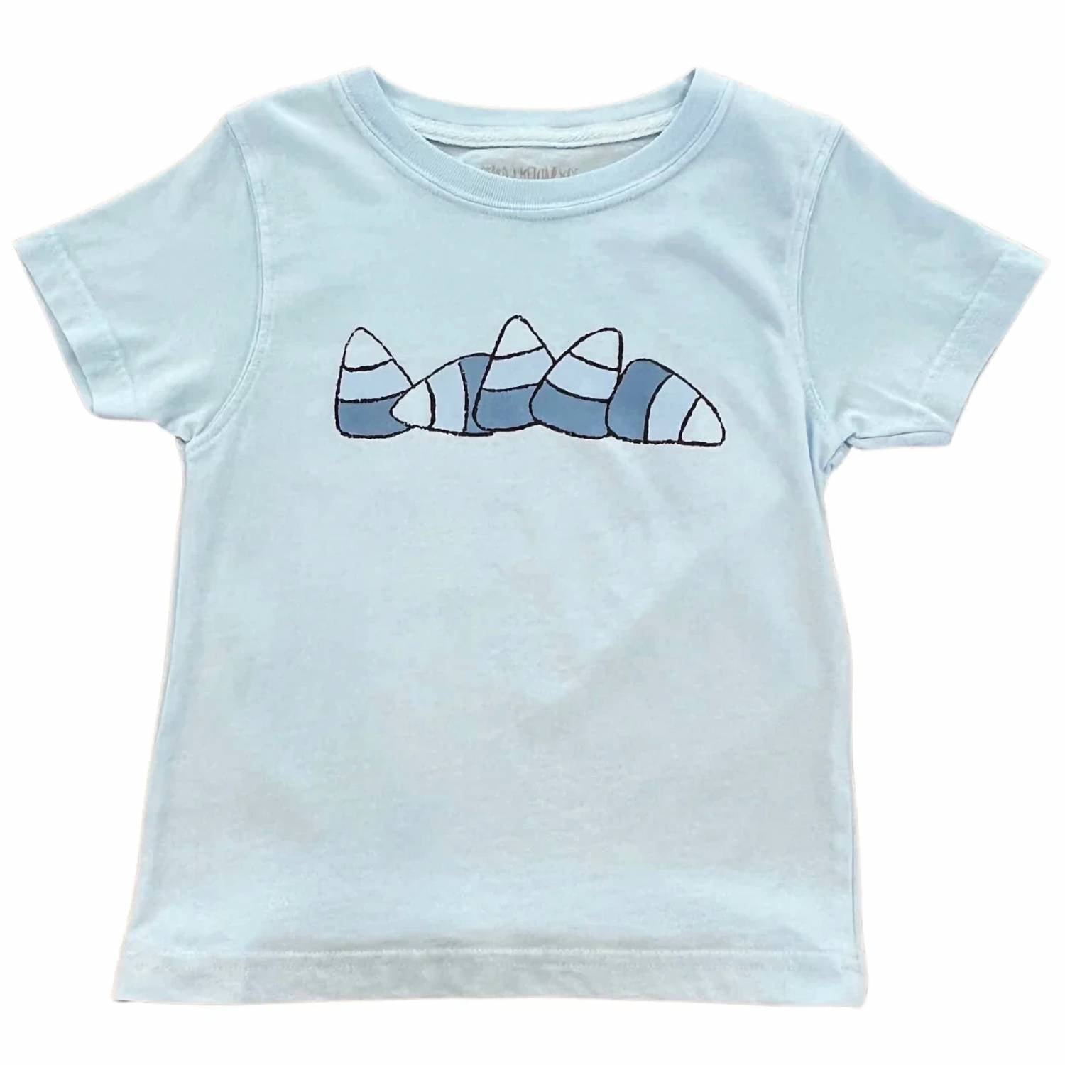 Mustard & Ketchup Kids - Kids' Short Sleeve Candy Corn T-shirt