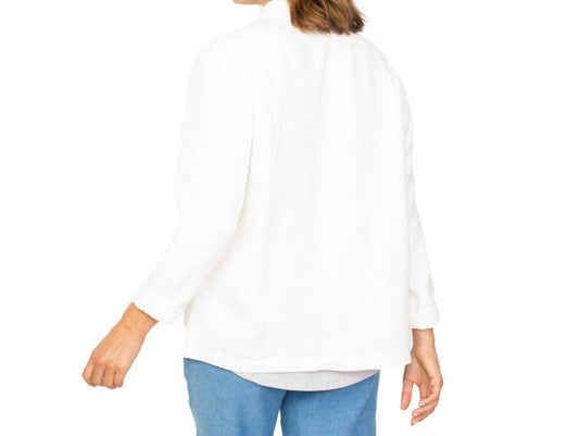 Habitat - Sunwashed Jacquard Button Front Tunic