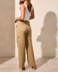 Tribal - Brooke Wide Leg Cargo Jeans