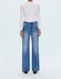PISTOLA Hendrix High Rise Baggy Jean in charmed 2 - women's jeans