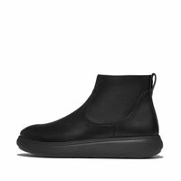 Fitflop - Women's Iq-comff Leather Zip Ankle Boots
