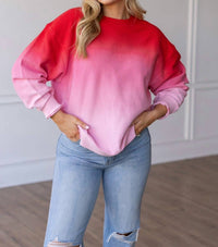 Moon Ryder - Ombre Corded Sweatshirt