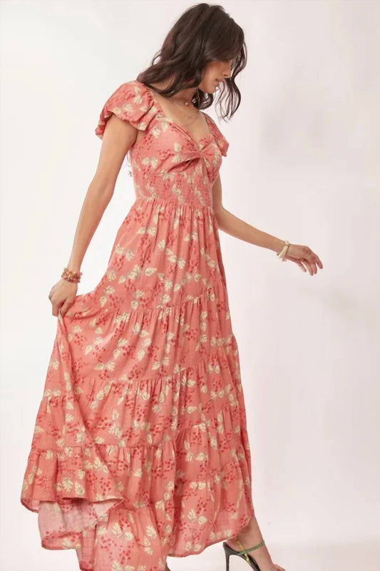 Davi & Dani - Tiered Maxi Dress