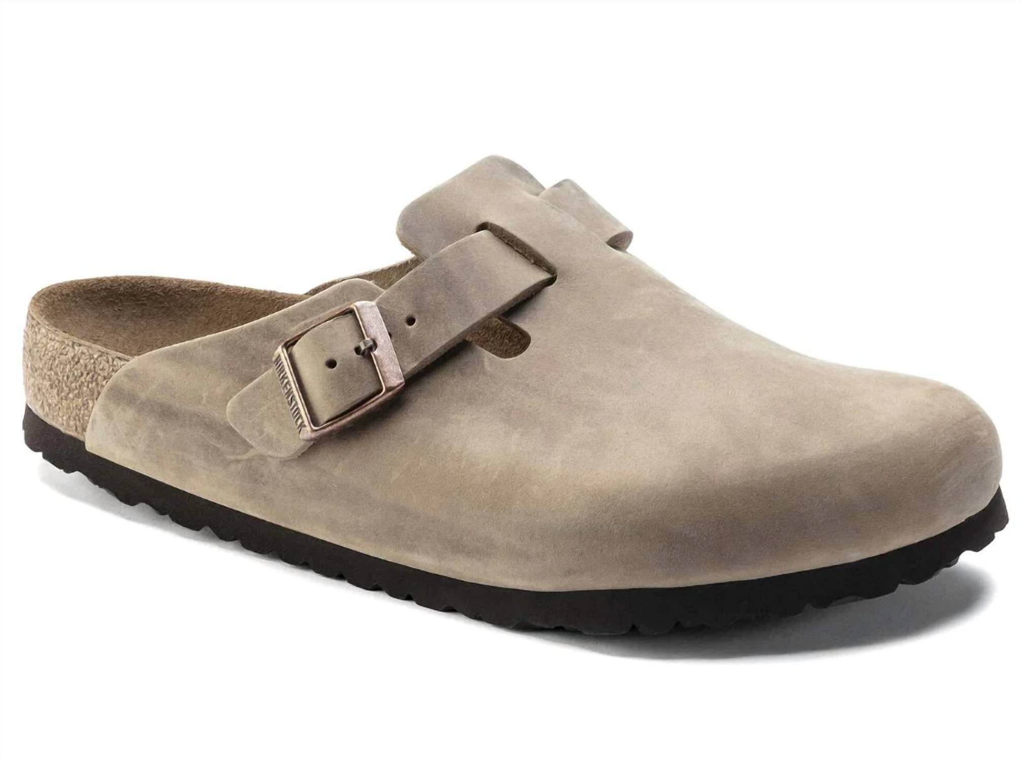 Birkenstock - Women's Boston Oiled Leather Soft Footbed Clogs