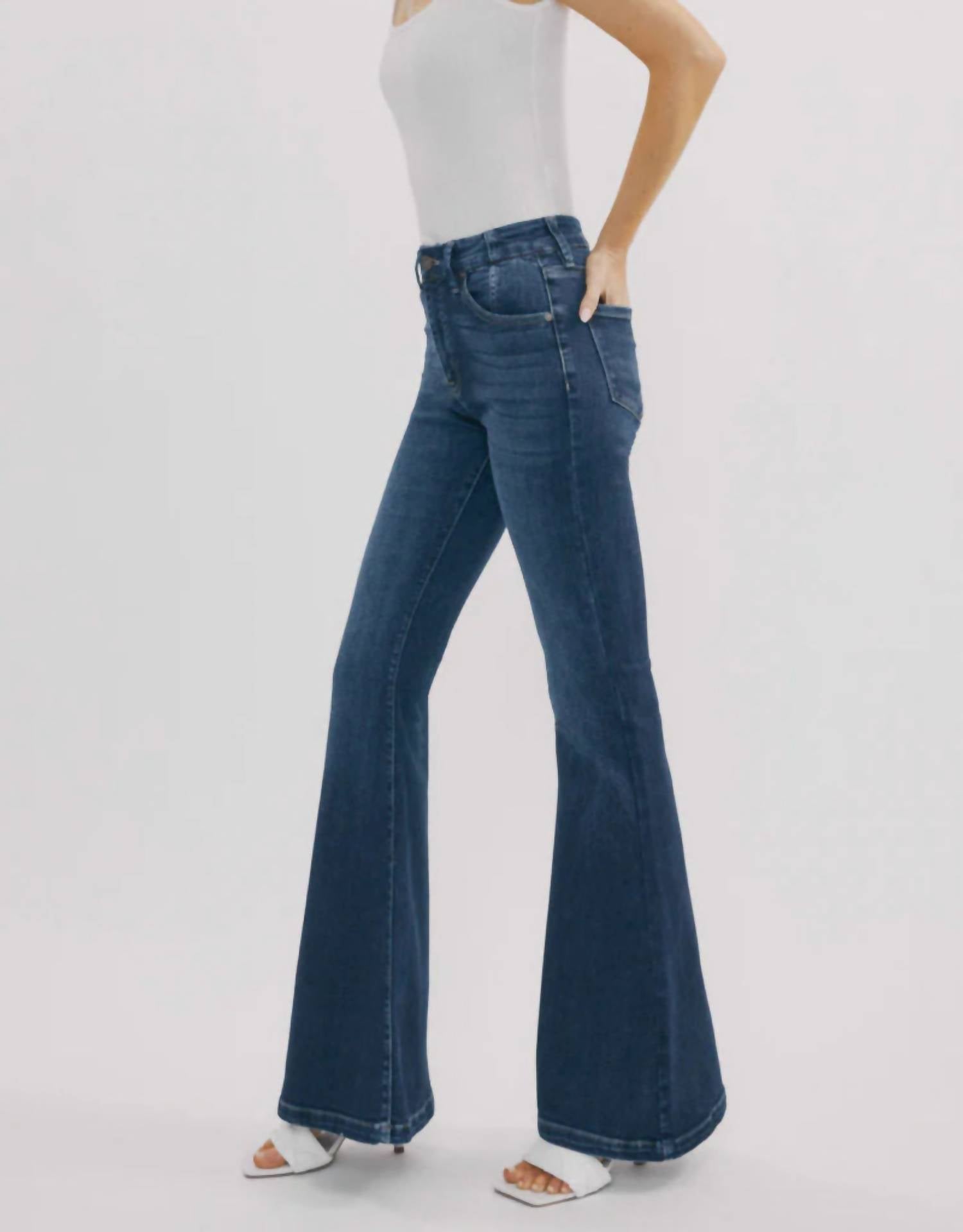 Kancan - Arizona High Rise Super Flare Jeans