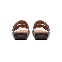 Clarks Women's Kitly Walk Sandals in navy - women's sandal - alternate view