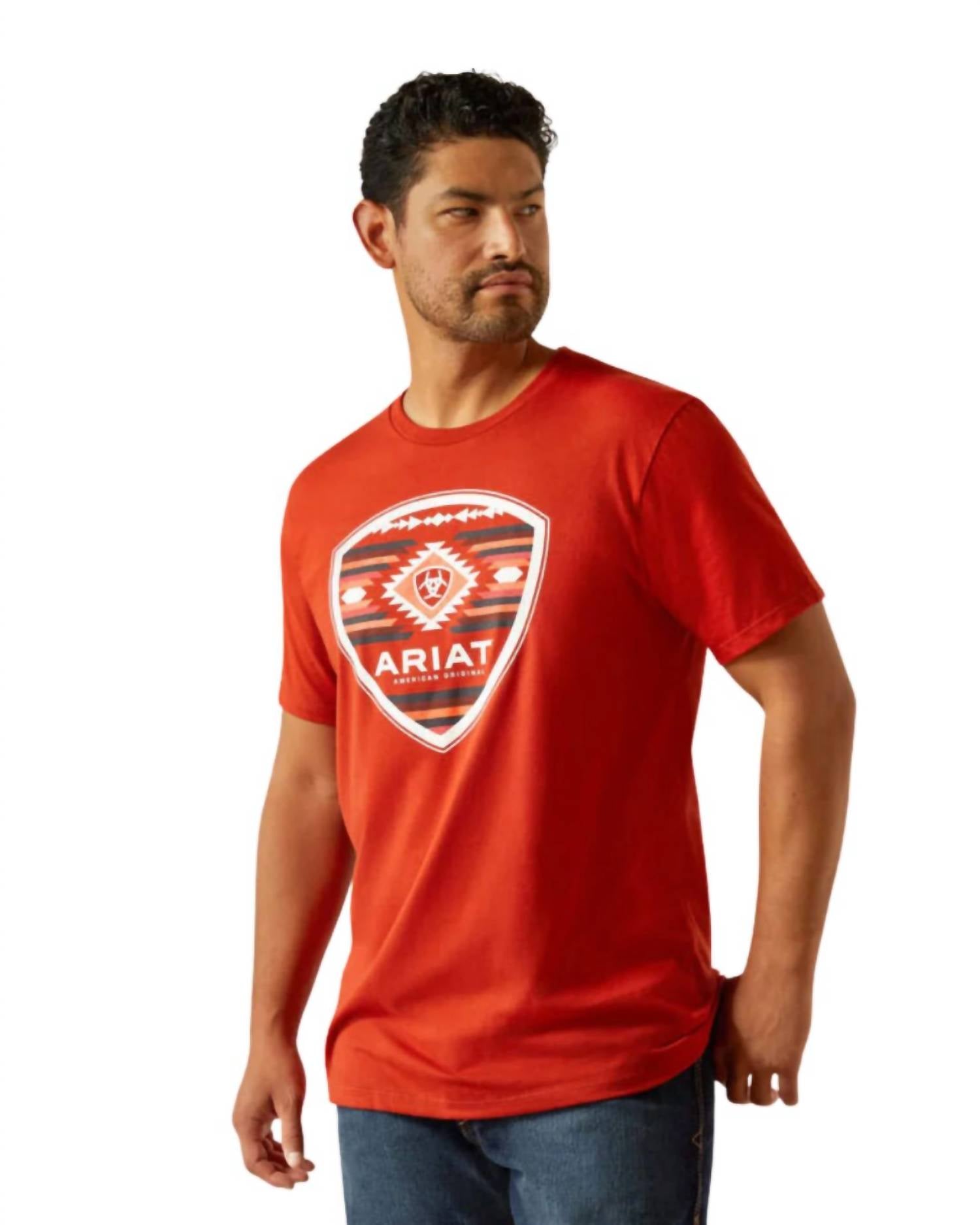 Ariat - Geo Fill Logo Front Graphic T-shirt