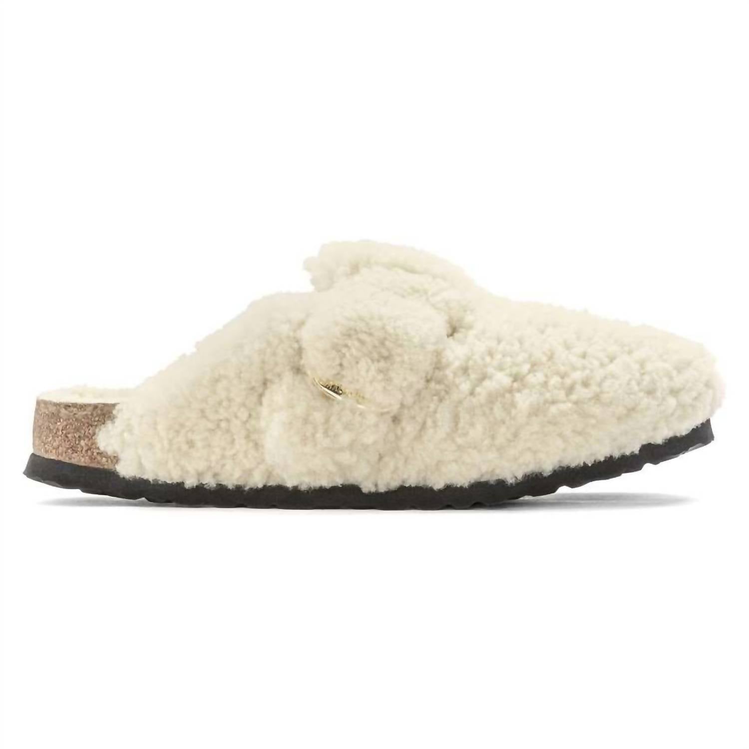 Birkenstock - Women's Big Buckle Boston Teddy Clog