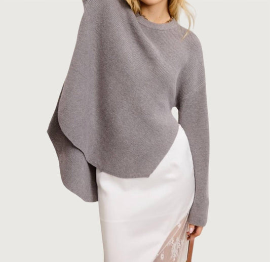 Mimosa - Tatum Side Slit Sweater
