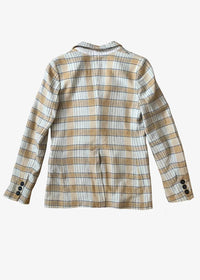 Forte Forte - Women's Tartan Double-breasted Blazer