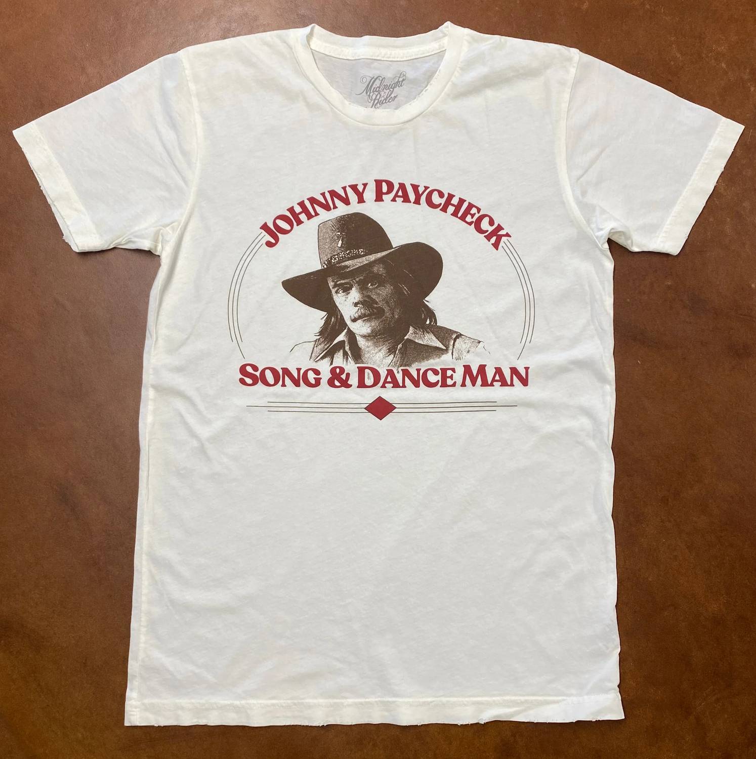 Midnight Rider - Unisex Johnny Paycheck Song & Dance Man Tee