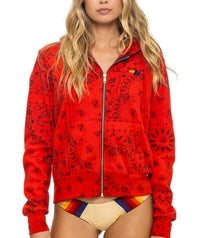 Aviator Nation - Bandana Zip Hoodie