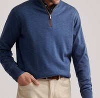 Peter Millar - Men's Autumn Crest Quarter Zip Top