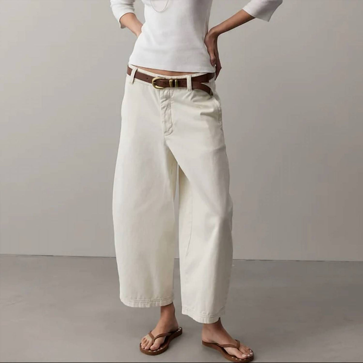 Free People - Lay Down Chino Trousers