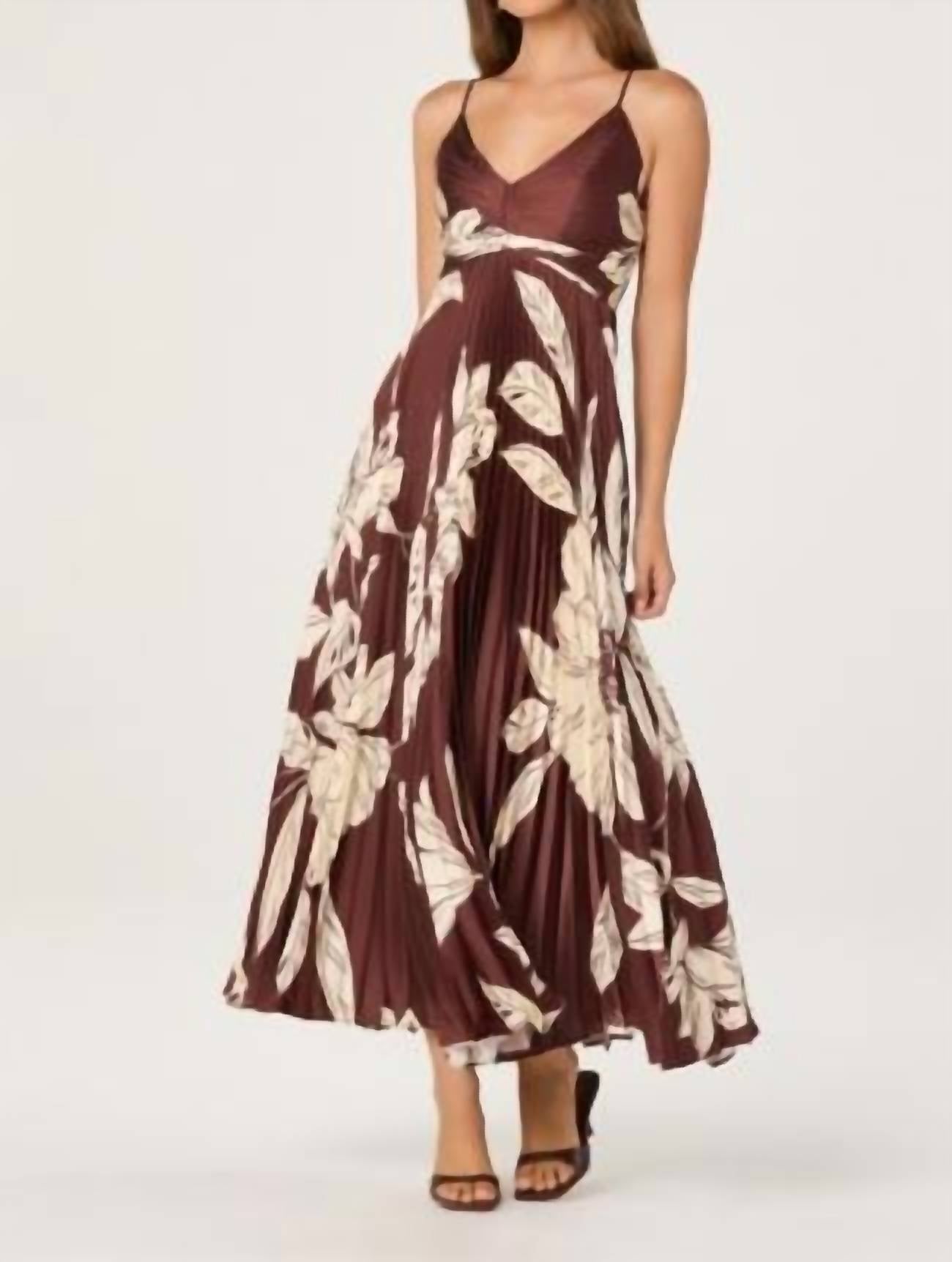 Astr - Clea Floral Maxi Dress