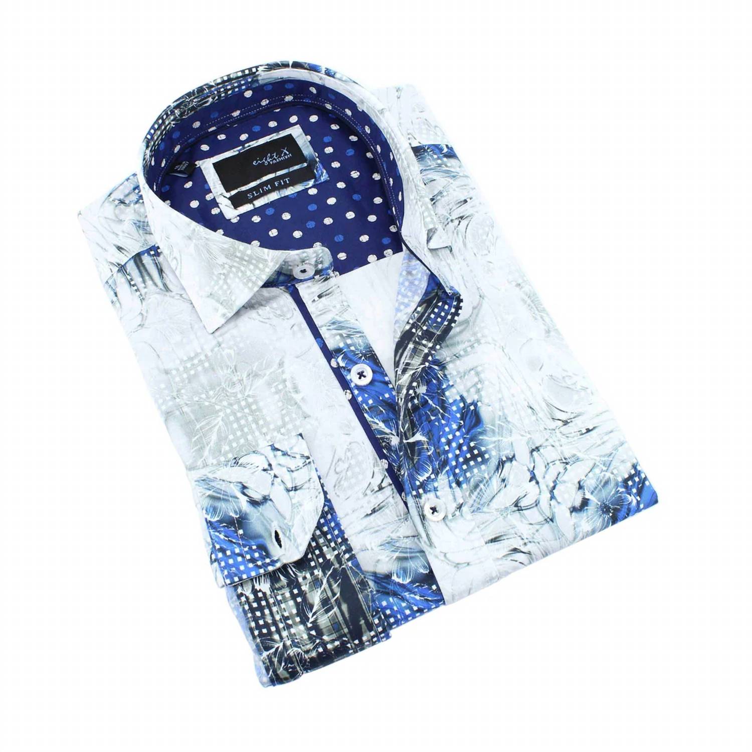 Eight X - Fade Floral Button Down Shirt