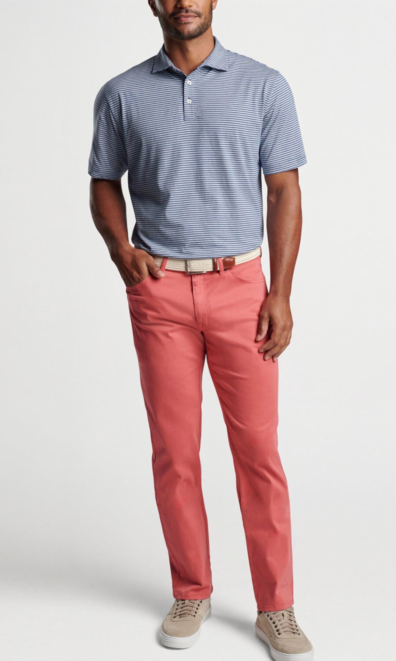 Peter Millar - Sateen 5 Pocket Pants