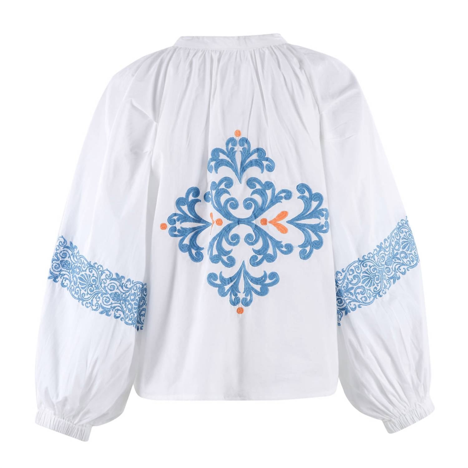 The Shirt - The Minka Embroidered Detail Shirt