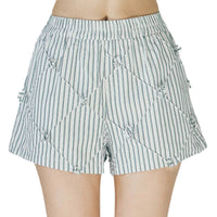 Maude Club - Porter Stripe Shorts