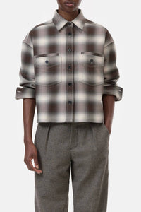 Closed - Oversized Blouse With Check Pattern