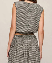 Z Supply - Merit Gingham Crop Top