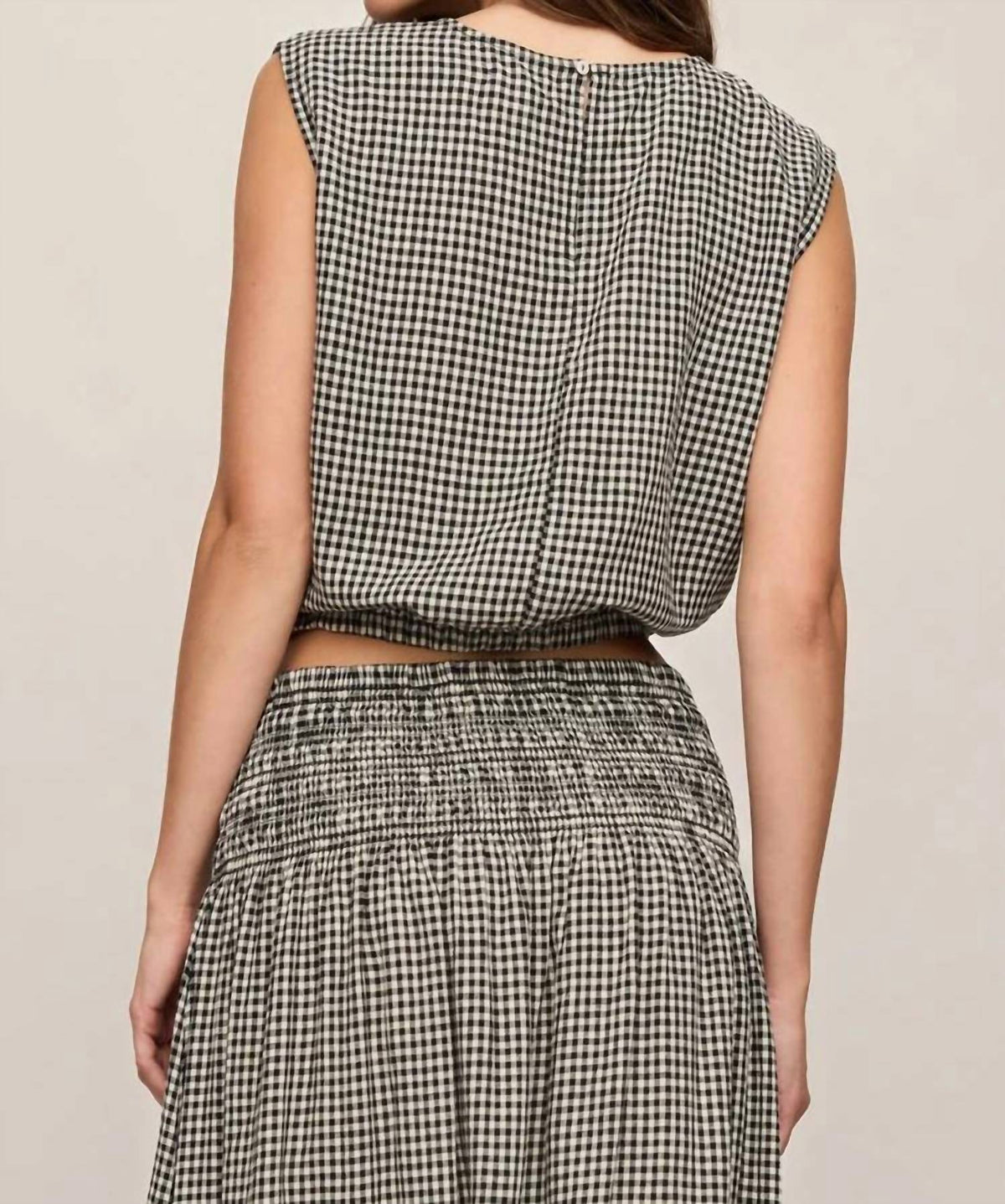 Z Supply - Merit Gingham Crop Top