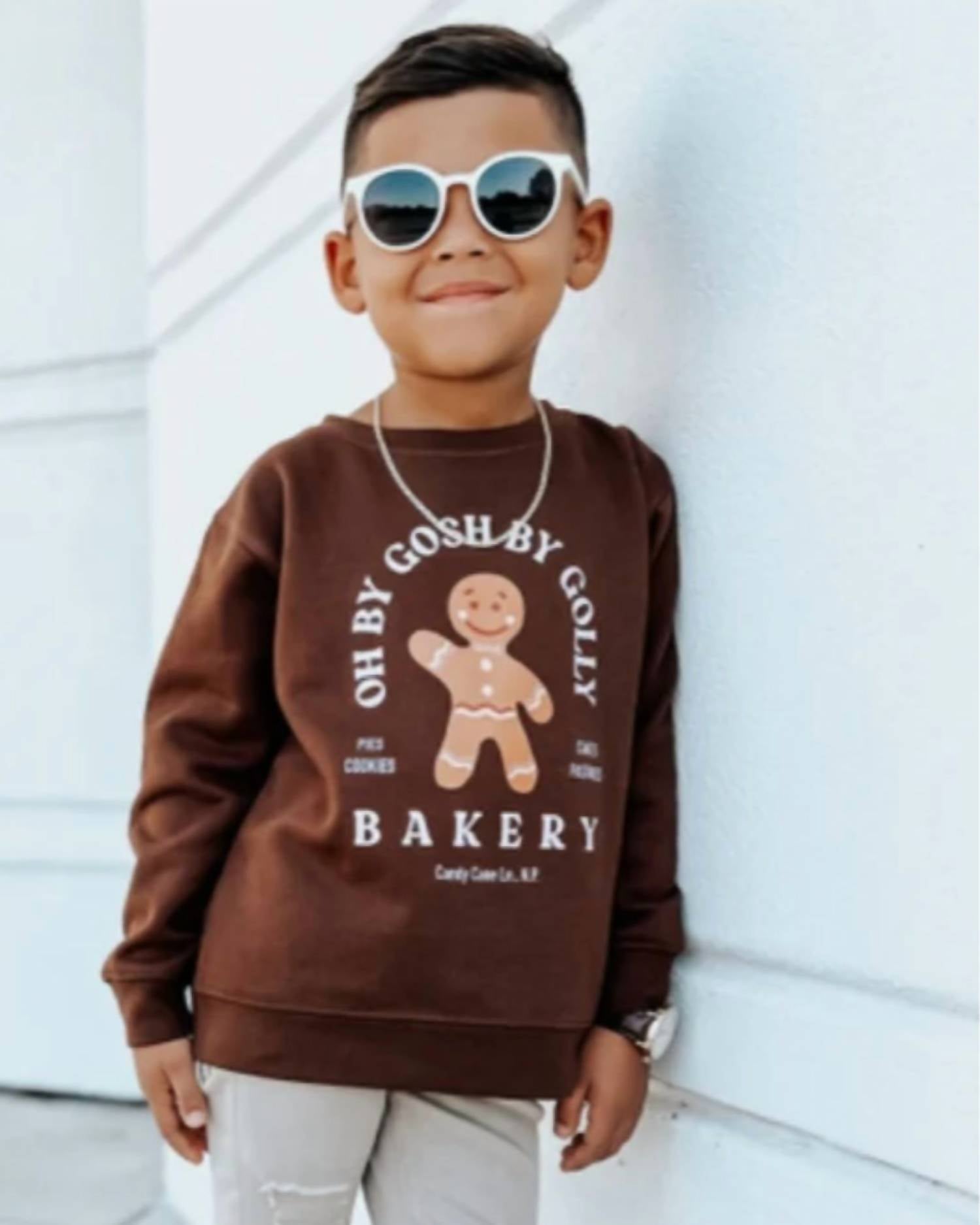 Holland Ave Clothing - Oh By Gosh By Golly Gingerbread Sweatshirt