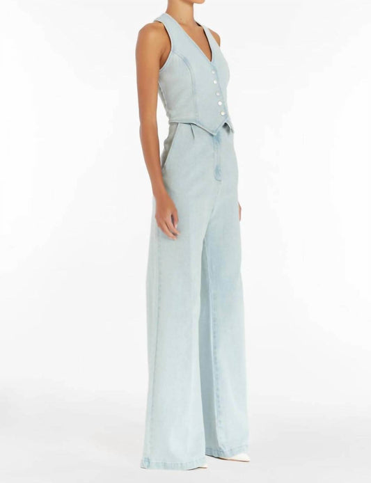 Amanda Uprichard - Ethan Denim Jumpsuit